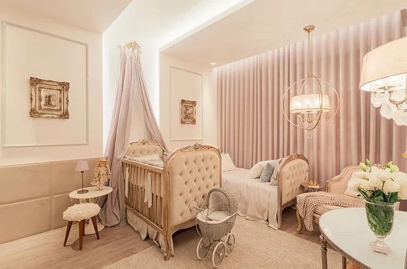 Cortinas para quarto de bebê - Menina / Feminino