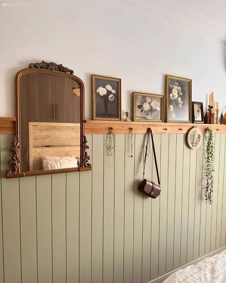 quarto infantil com shiplap meia parede